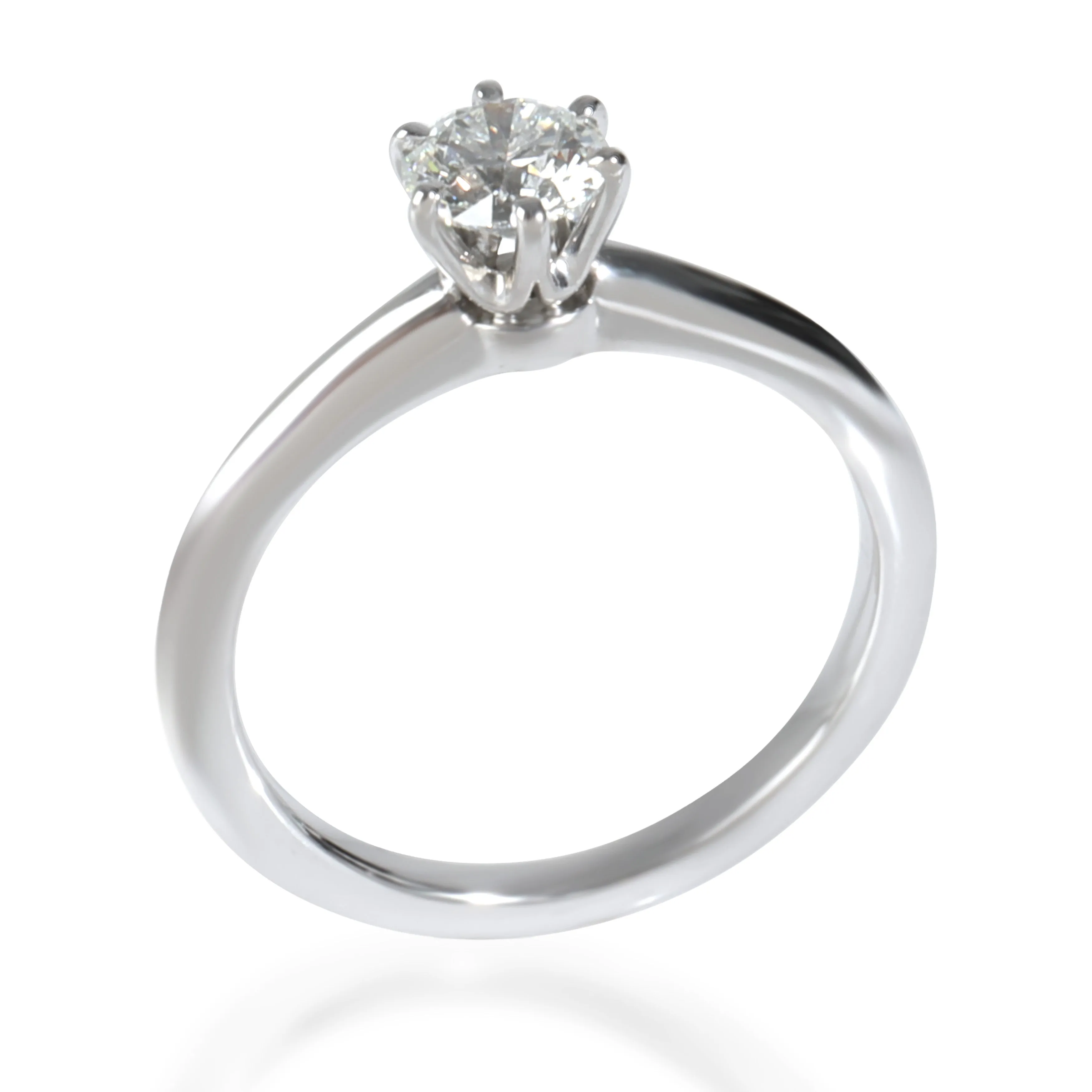 0.47 ct Round Brilliant Diamond Solitaire Engagement Ring