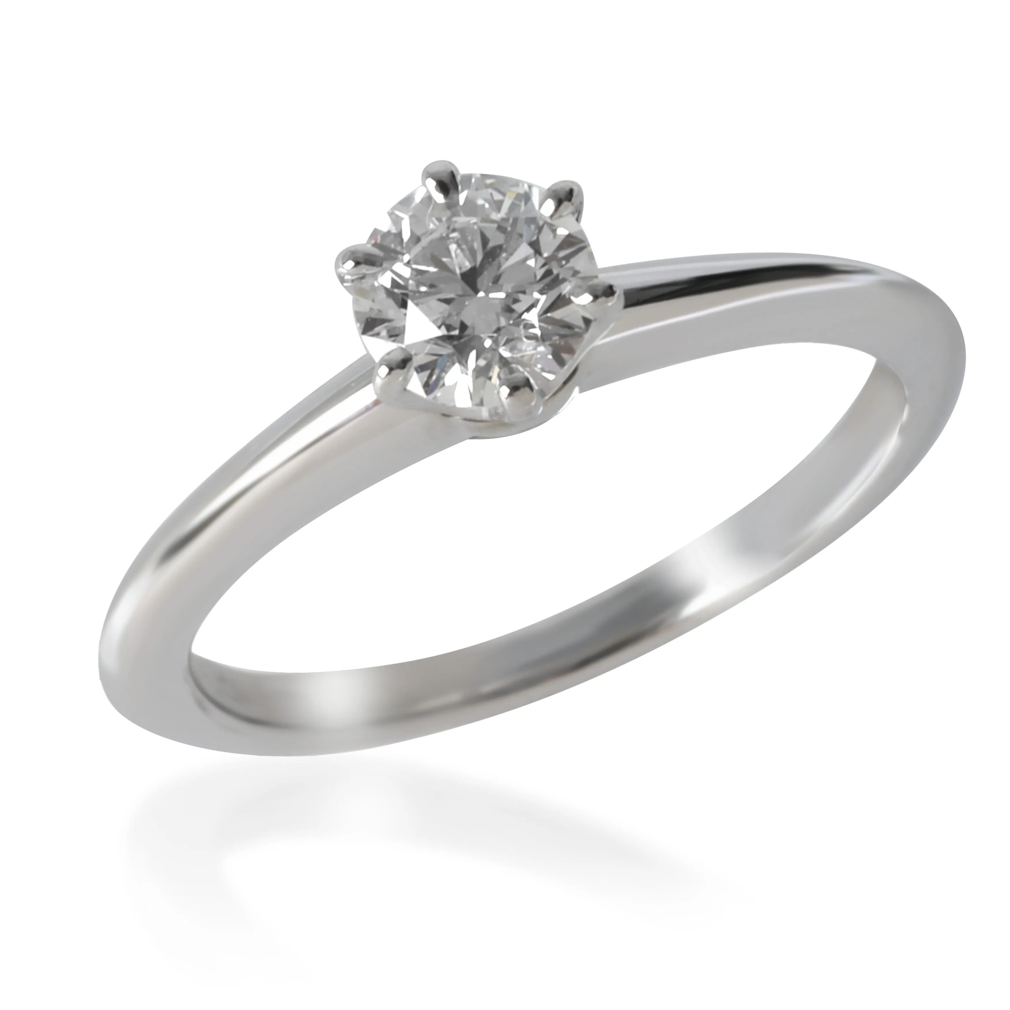 0.47 ct Round Brilliant Diamond Solitaire Engagement Ring