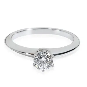0.47 ct Round Brilliant Diamond Solitaire Engagement Ring