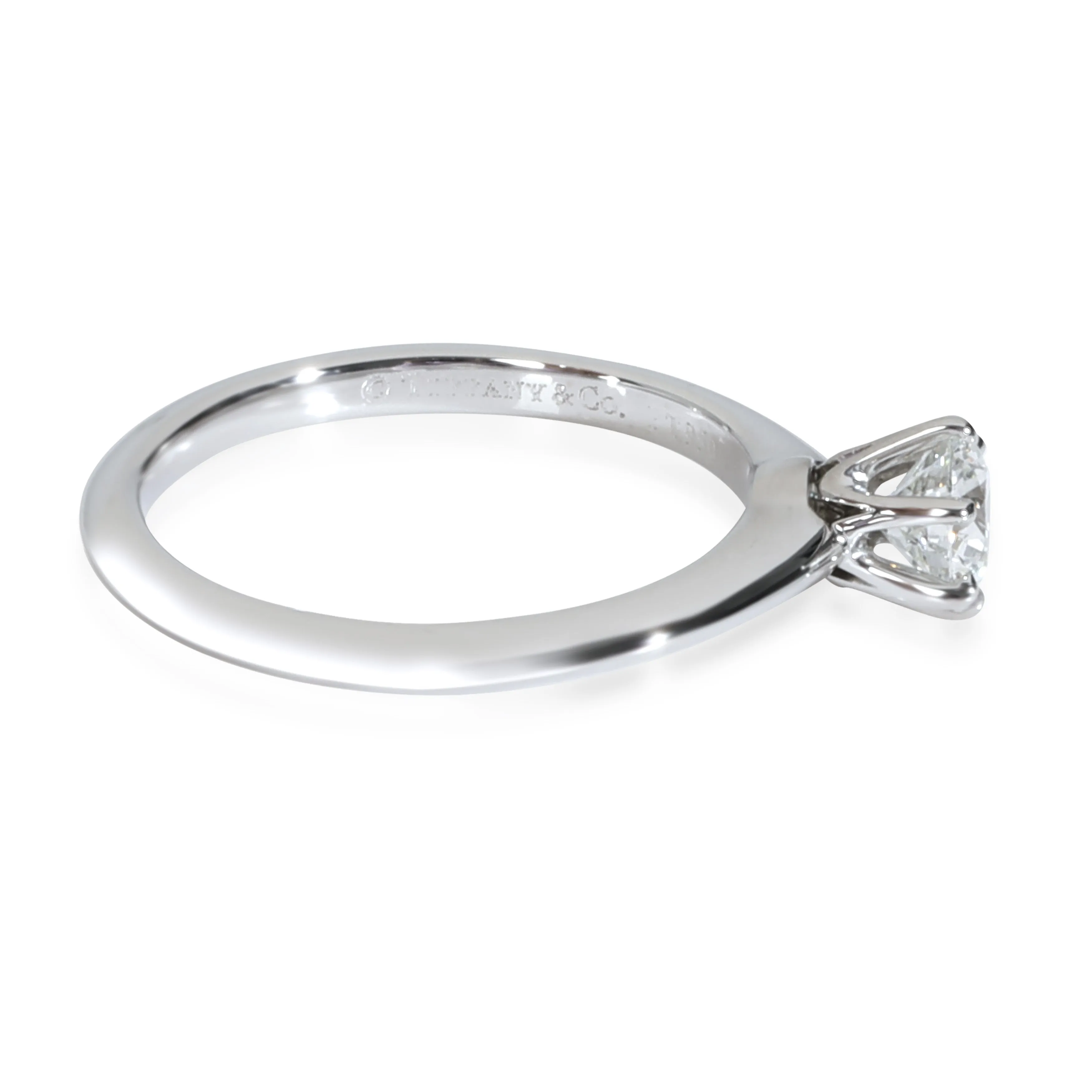 0.47 ct Round Brilliant Diamond Solitaire Engagement Ring