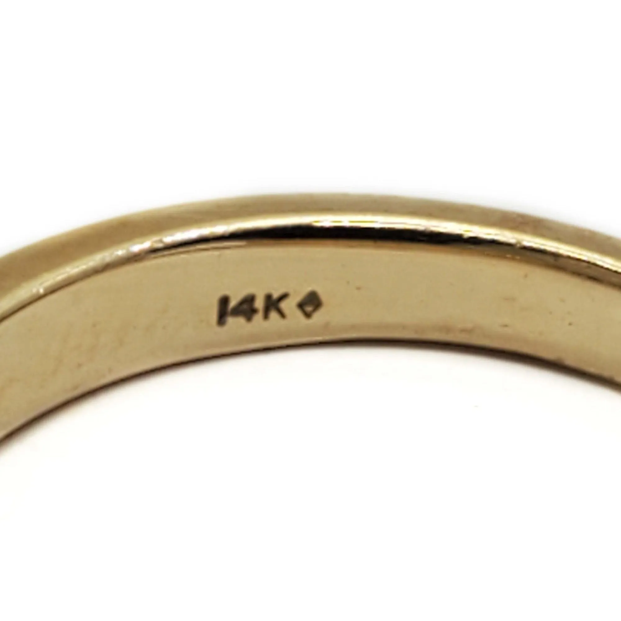 0.75 ctw Natural Diamond 3-Stone Style Band Ring 14k Gold Size 7