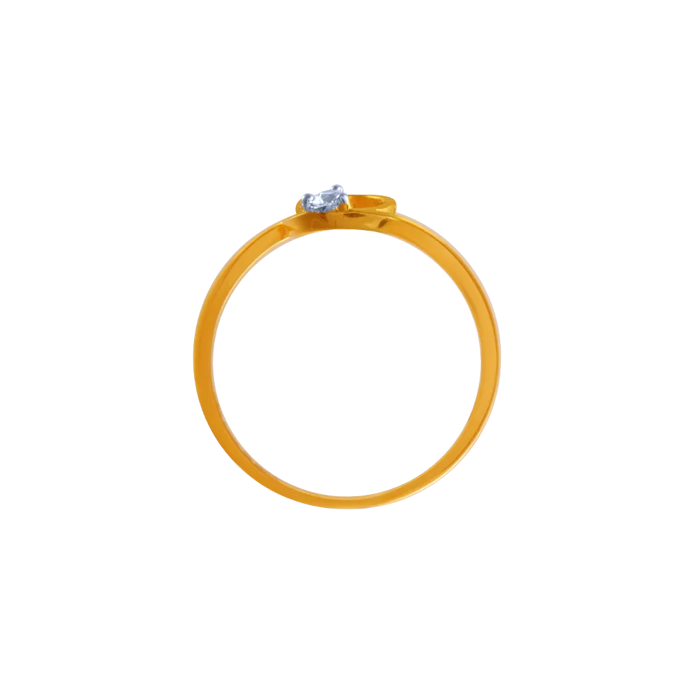 14k Gold Rings From Online Exclusive With Gemmed Loop