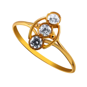 14KT (585) Yellow Gold Ring For Women