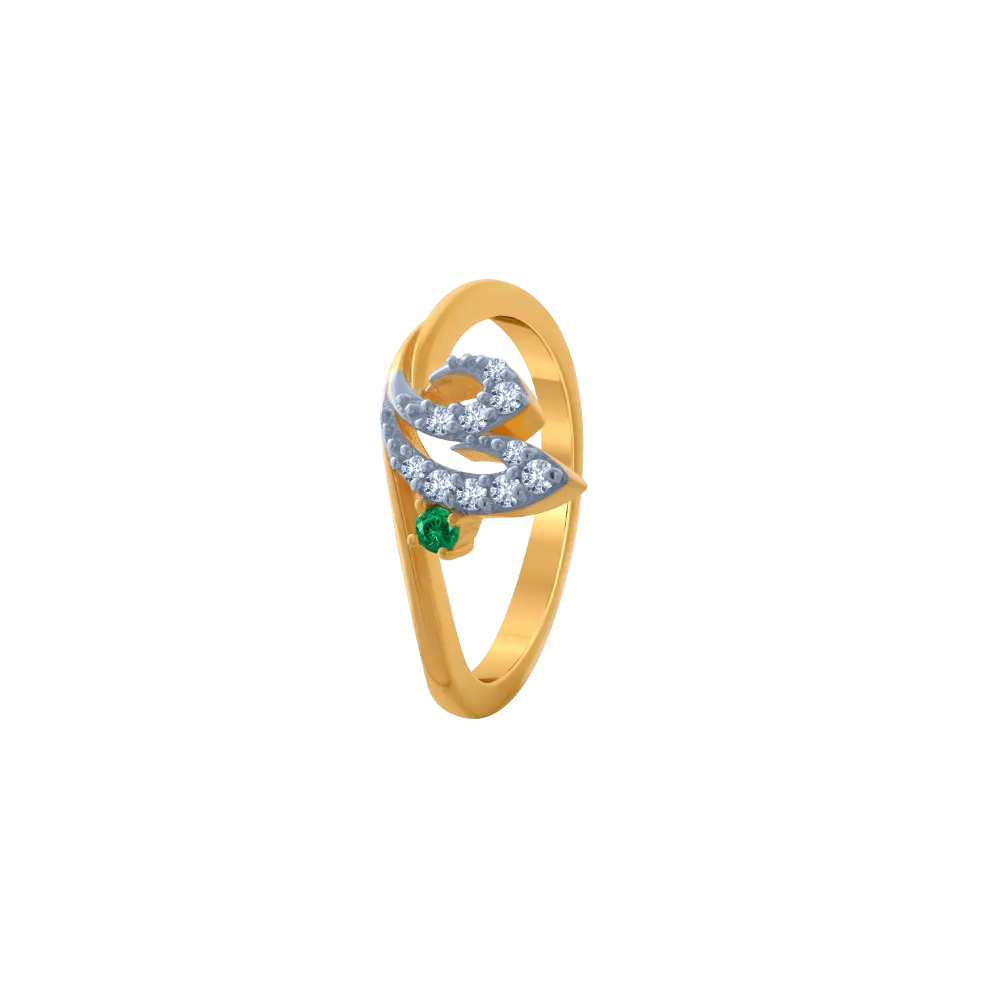 14KT (585) Yellow Gold Ring For Women
