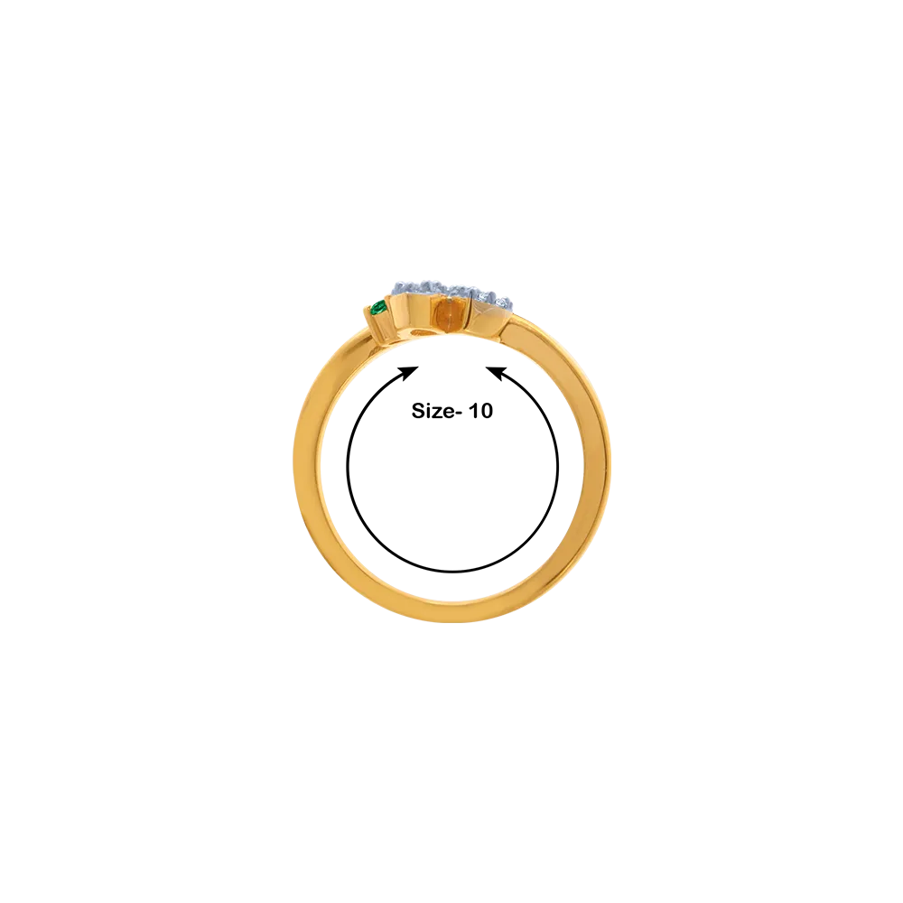 14KT (585) Yellow Gold Ring For Women