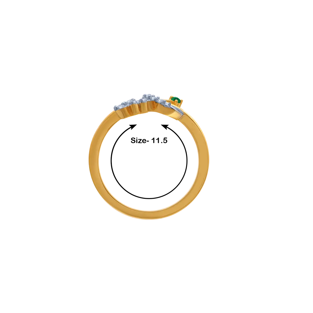 14KT (585) Yellow Gold Ring For Women