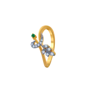 14KT (585) Yellow Gold Ring For Women