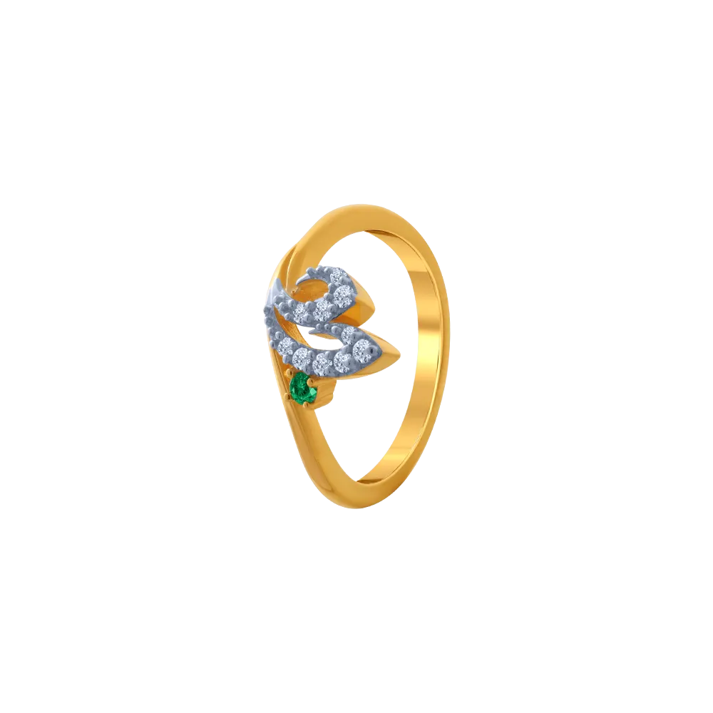 14KT (585) Yellow Gold Ring For Women
