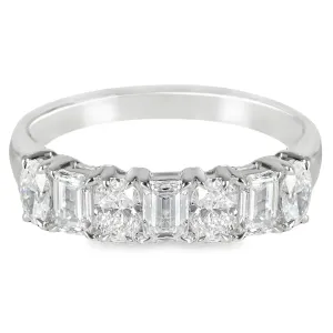 1.99 ctw White Gold Lab-Grown Diamond Wedding Band