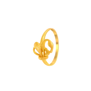22KT Yellow Gold Ring For Women