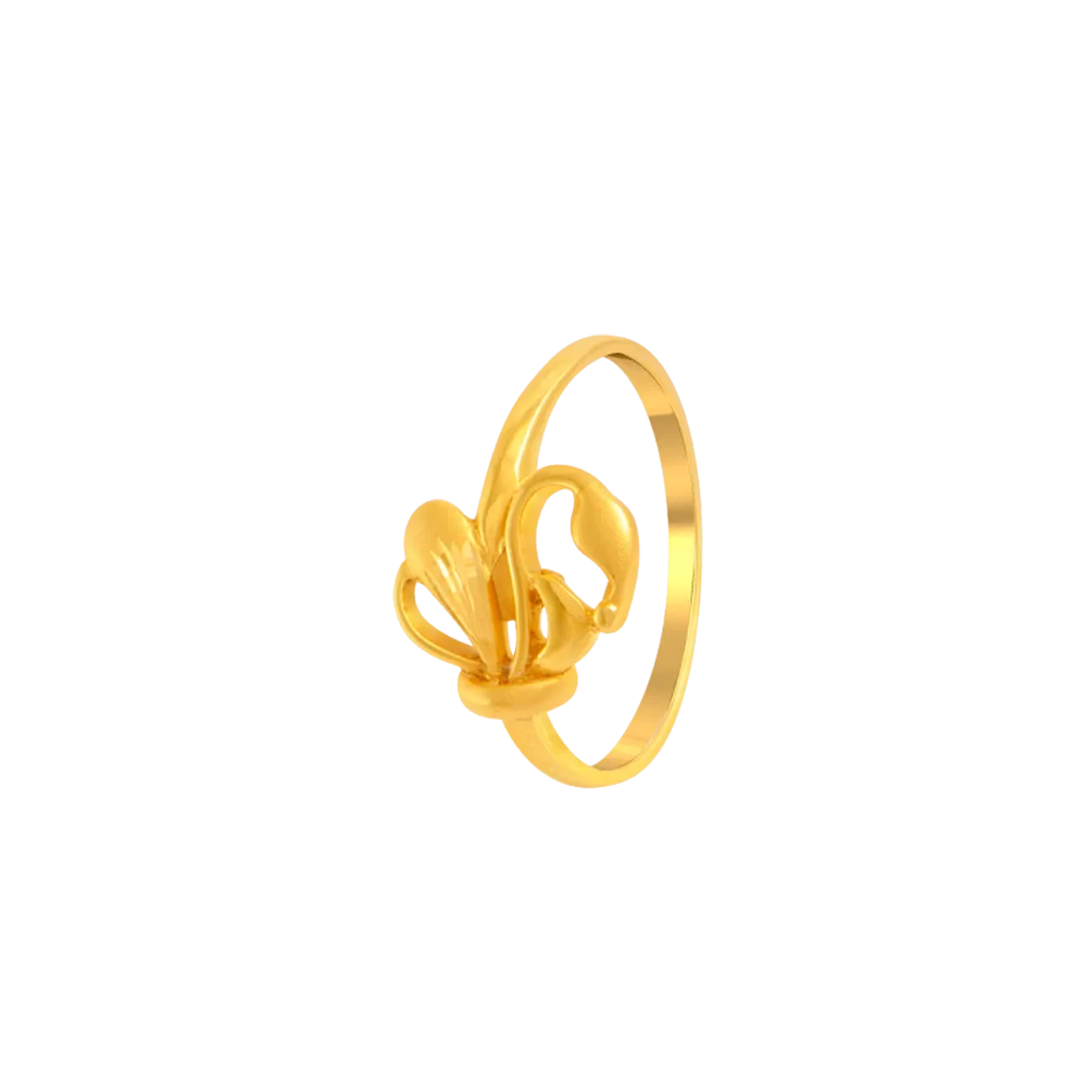 22KT Yellow Gold Ring For Women