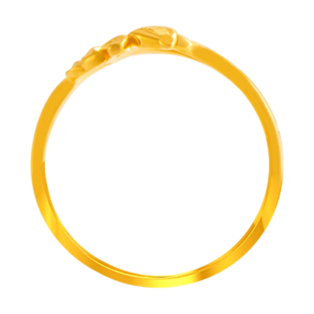 22KT Yellow Gold Ring For Women