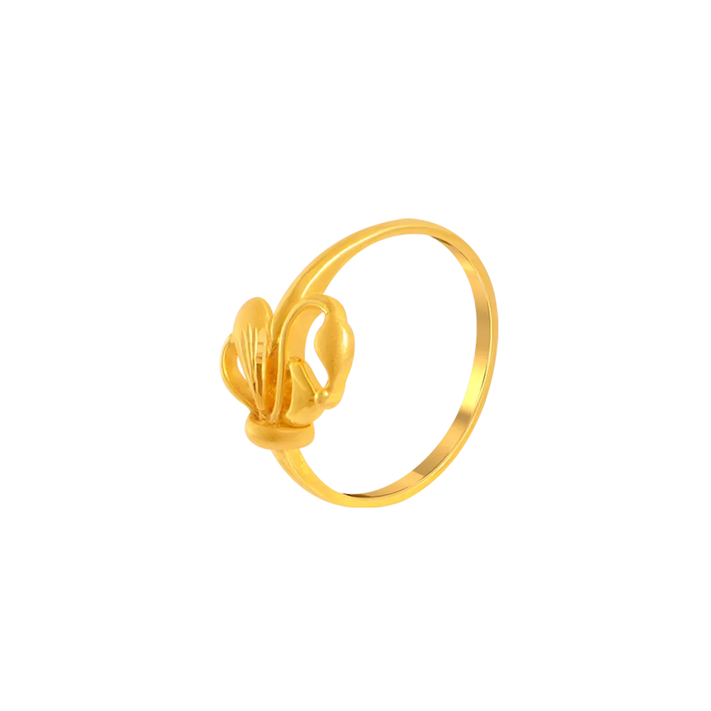 22KT Yellow Gold Ring For Women