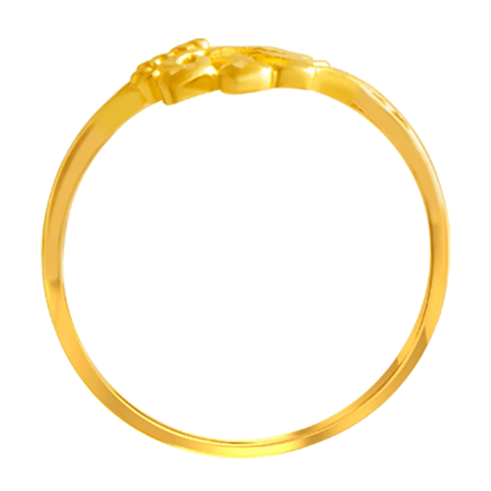 22KT Yellow Gold Ring For Women