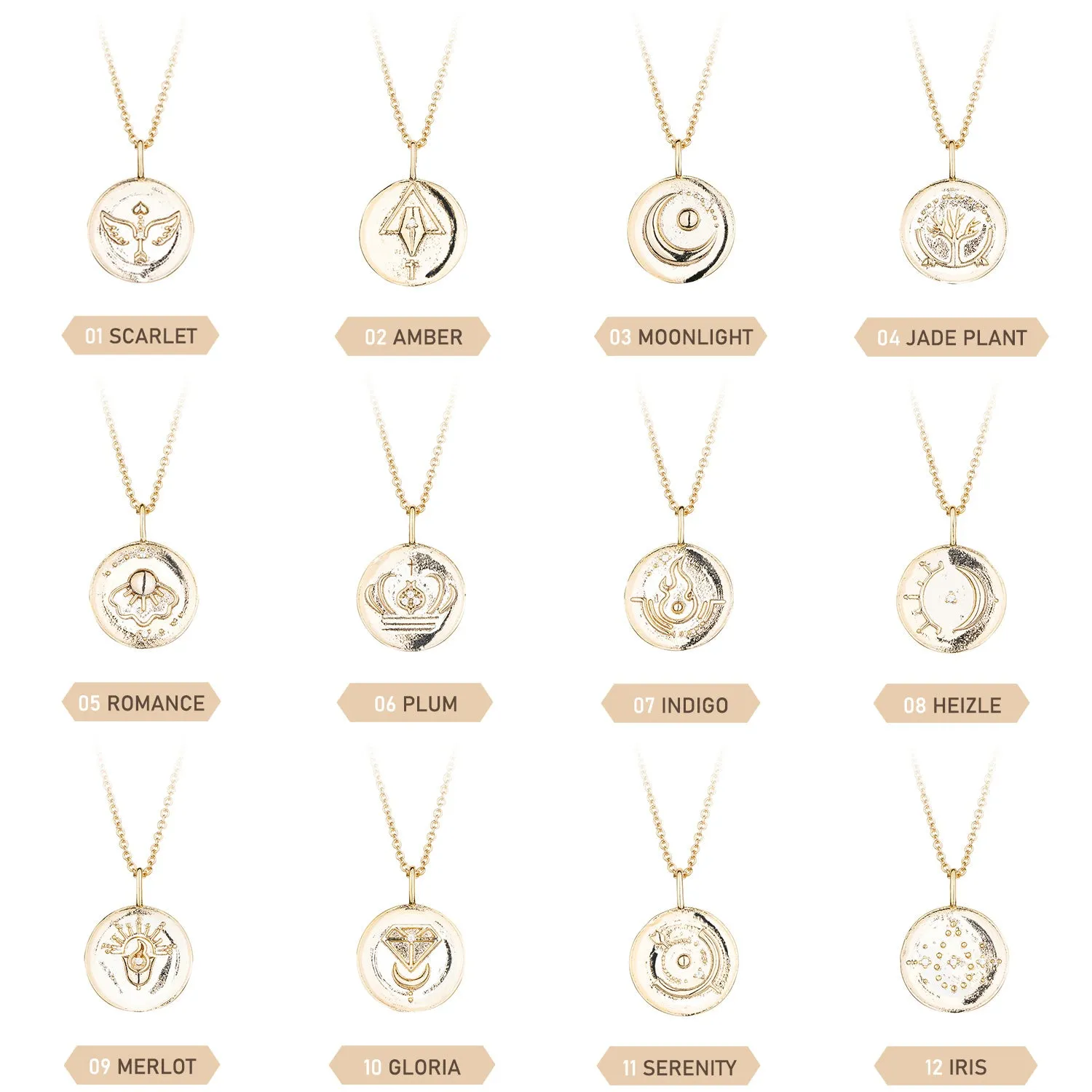 [50% off] Eclor Light 12 Coin Necklace
