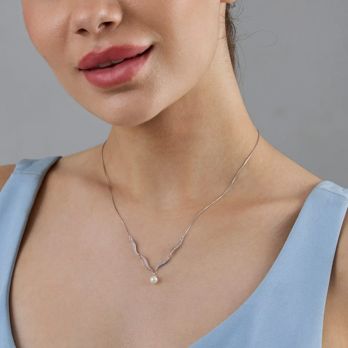 92.5 Silver Necklace 182997