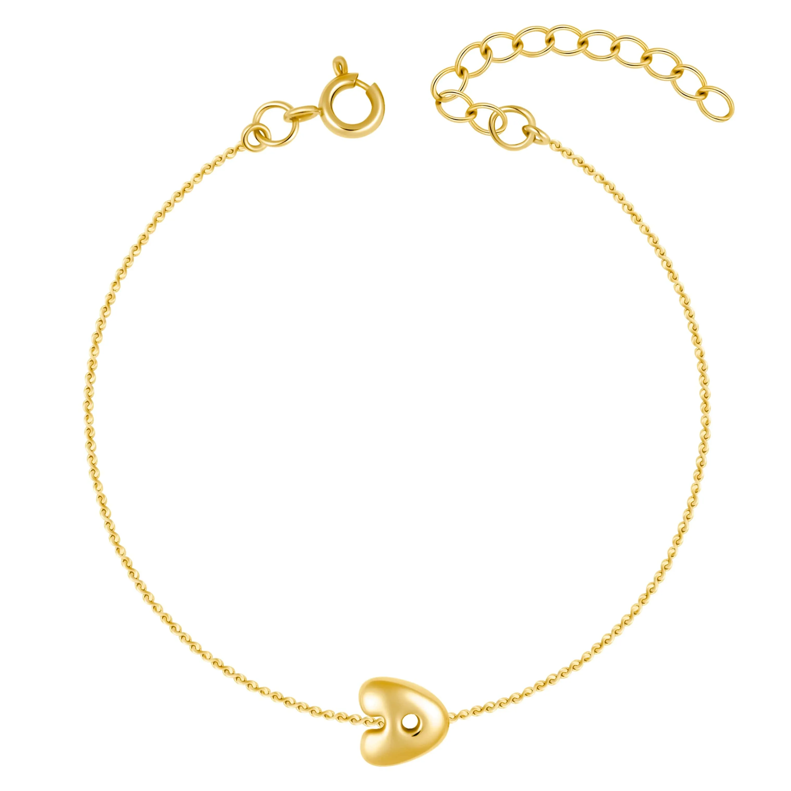 All About Me Initial Bracelet