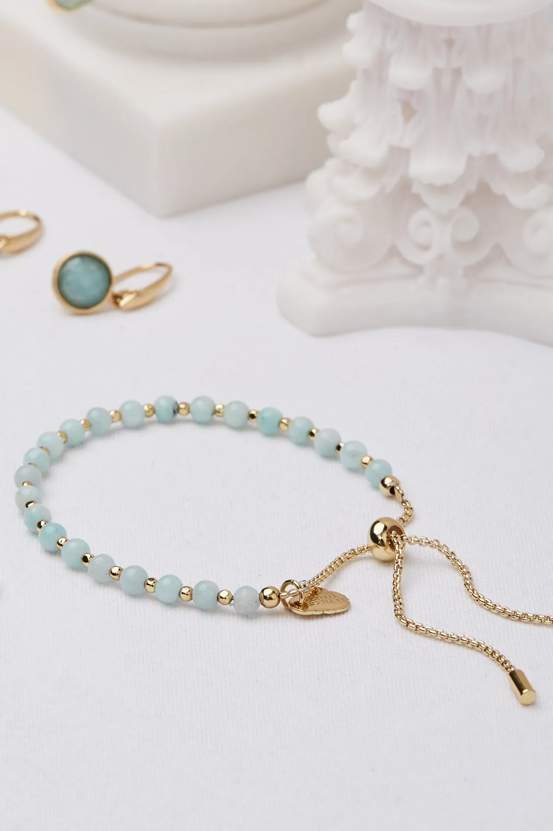 Amazonite Gemstone Amelia Bracelet