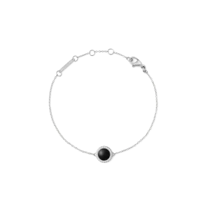 Audrey Bracelet Black Agathe Silver