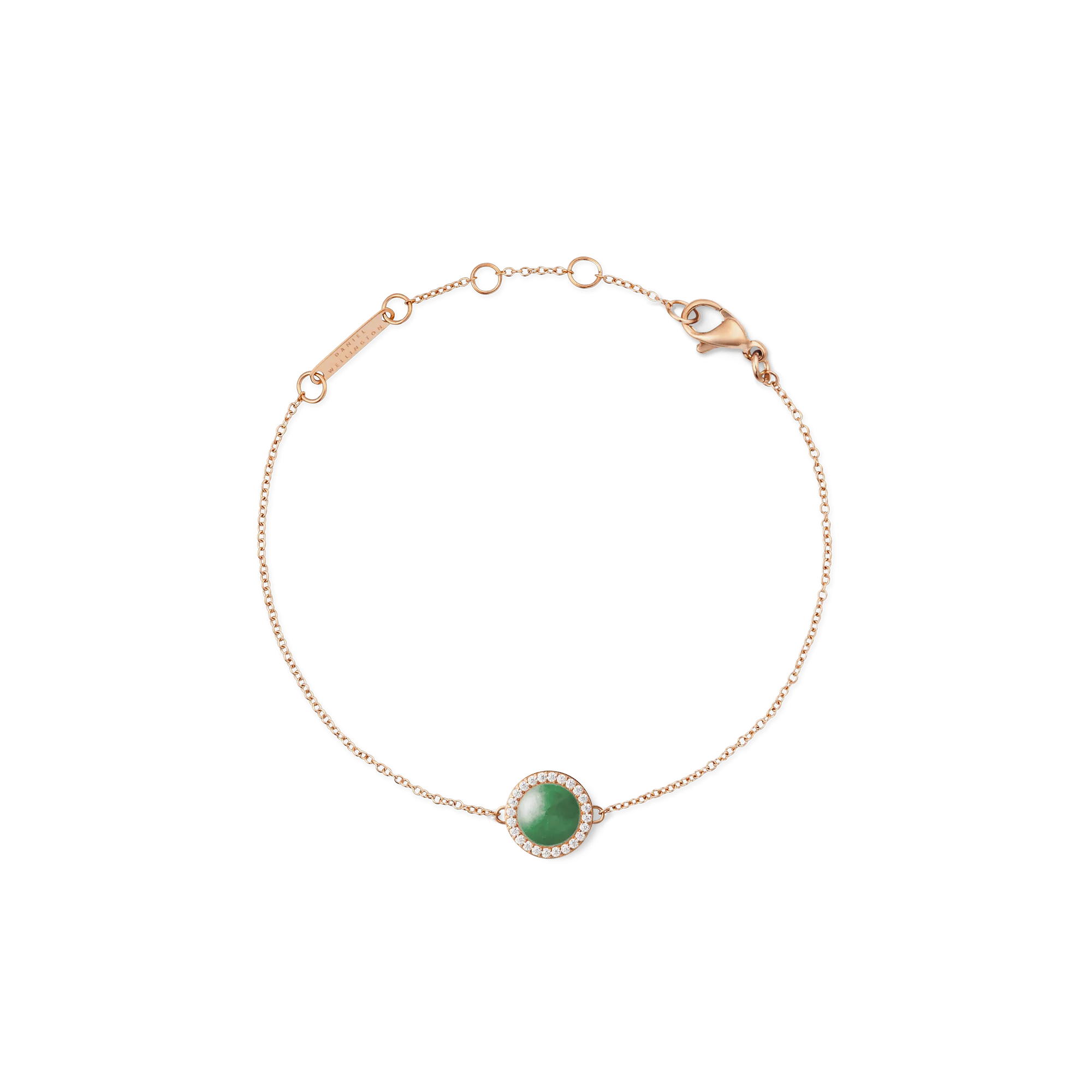 Audrey Bracelet Jade Rose Gold