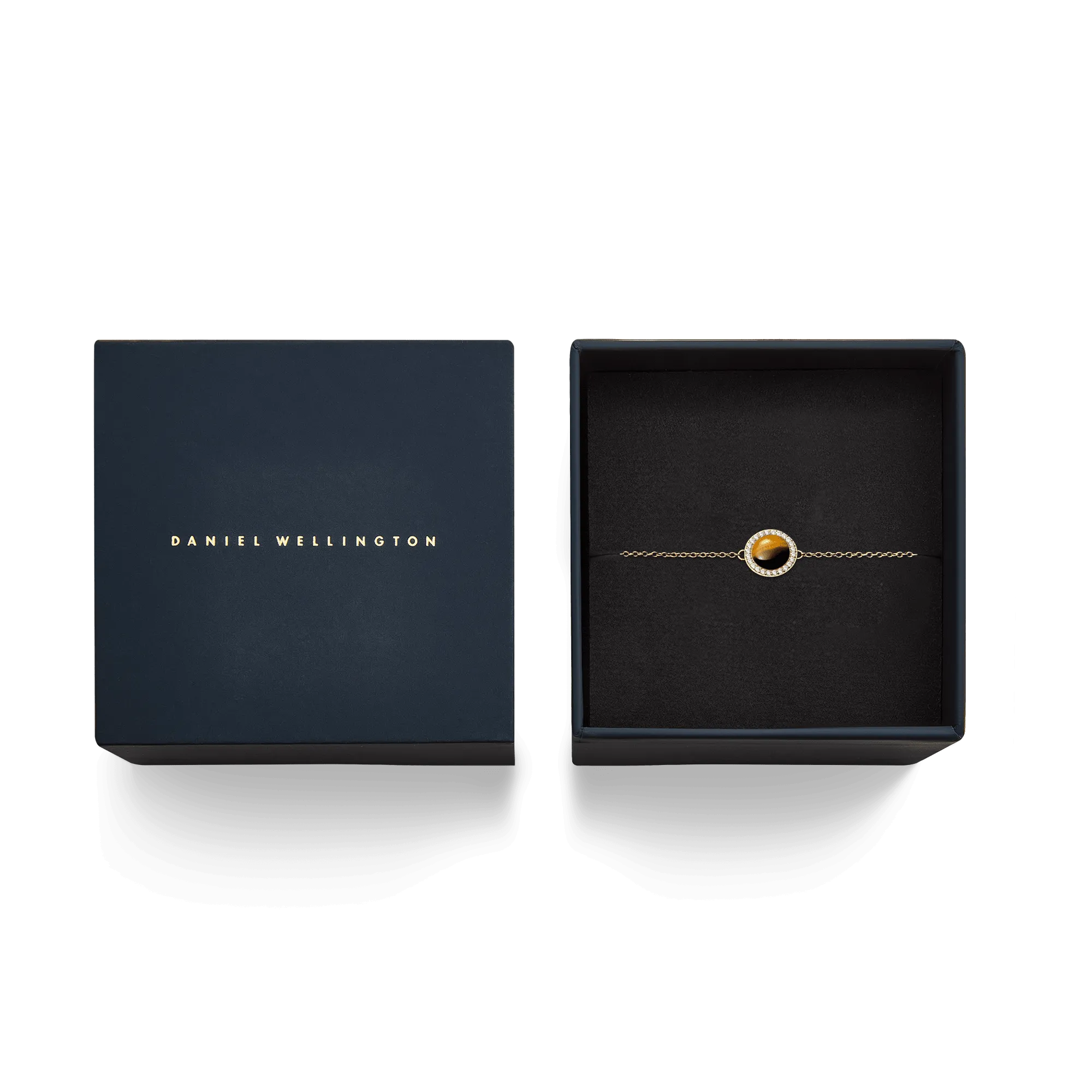 Audrey Bracelet Tiger Eye Gold