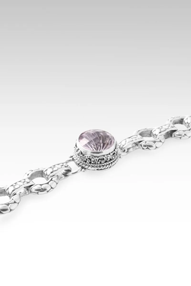 Blessings Persist Bracelet? in Pink Cashmere? Mystic Quartz