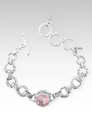 Blessings Persist Bracelet? in Pink Cashmere? Mystic Quartz