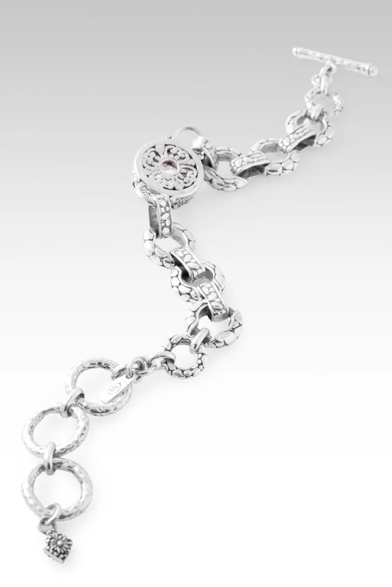 Blessings Persist Bracelet? in Pink Cashmere? Mystic Quartz