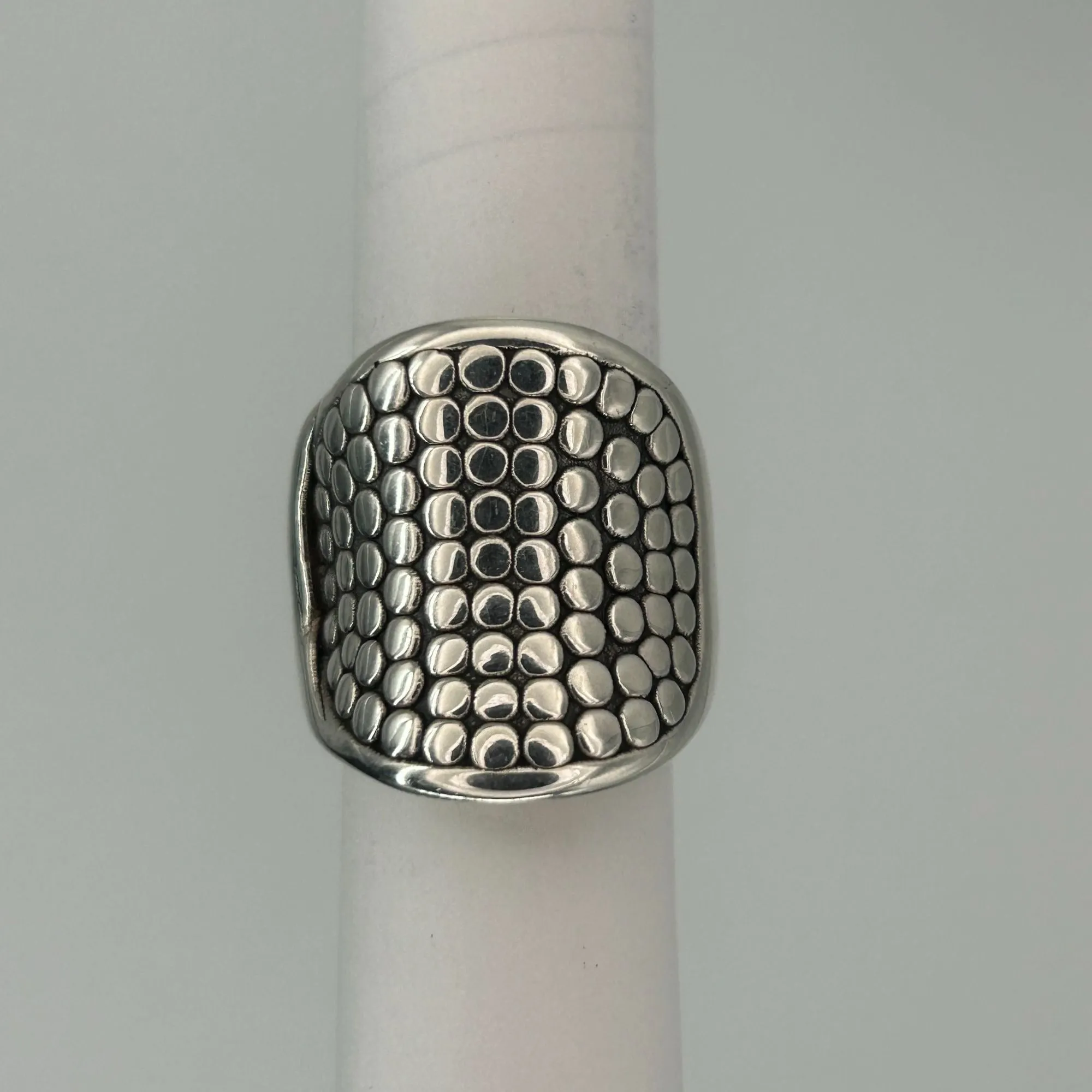 Bohemian Thai 925 Sterling Silver Concave Ring