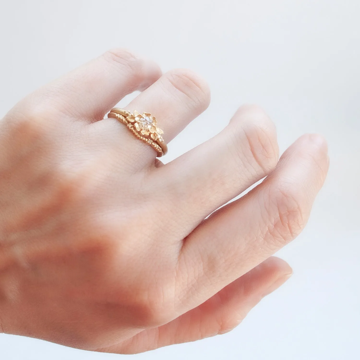 Buttercup Diamond Ring