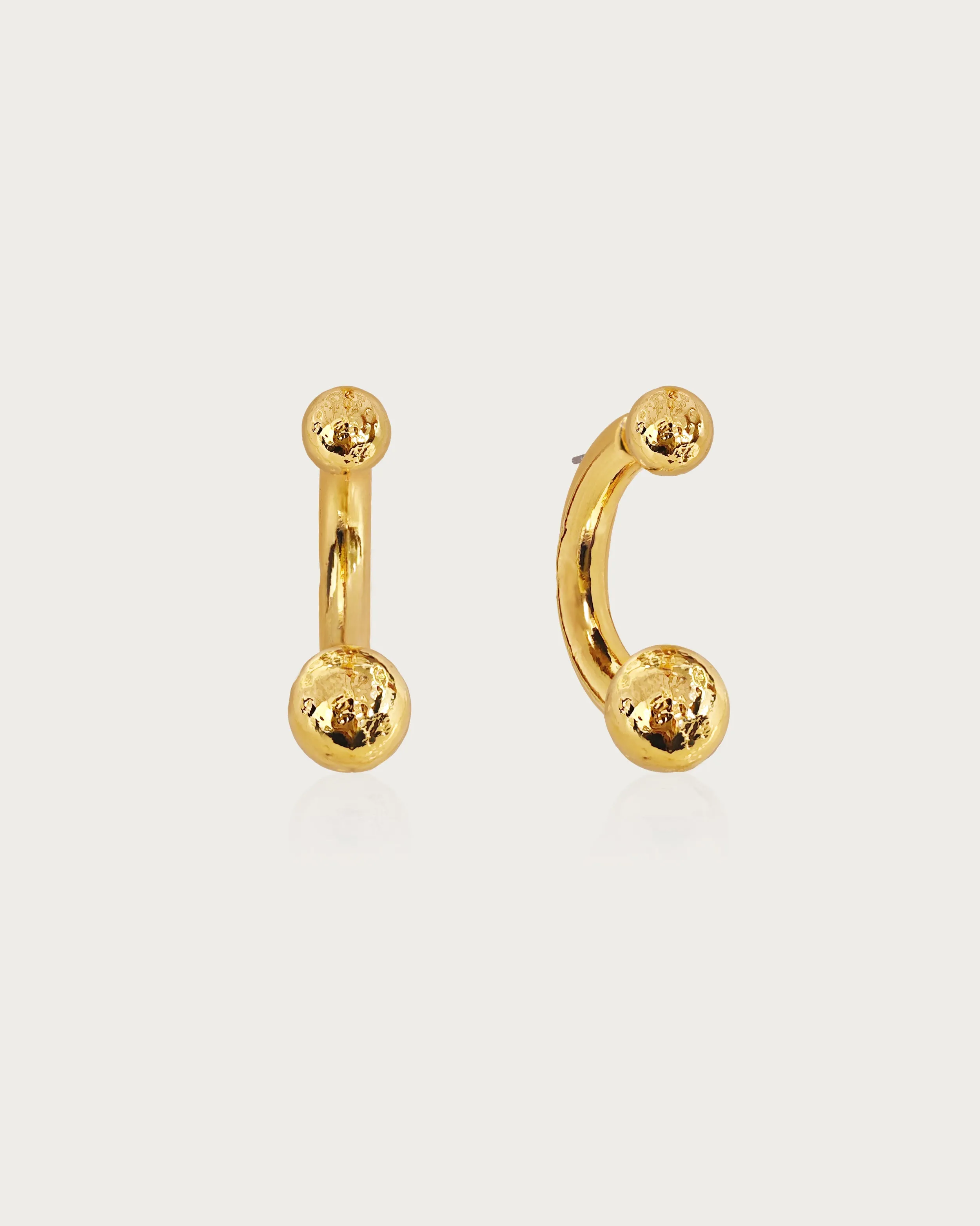 Clio Earrings in Silver