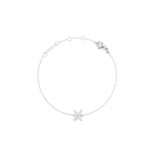Crystal Zodiac Chain Bracelet Silver