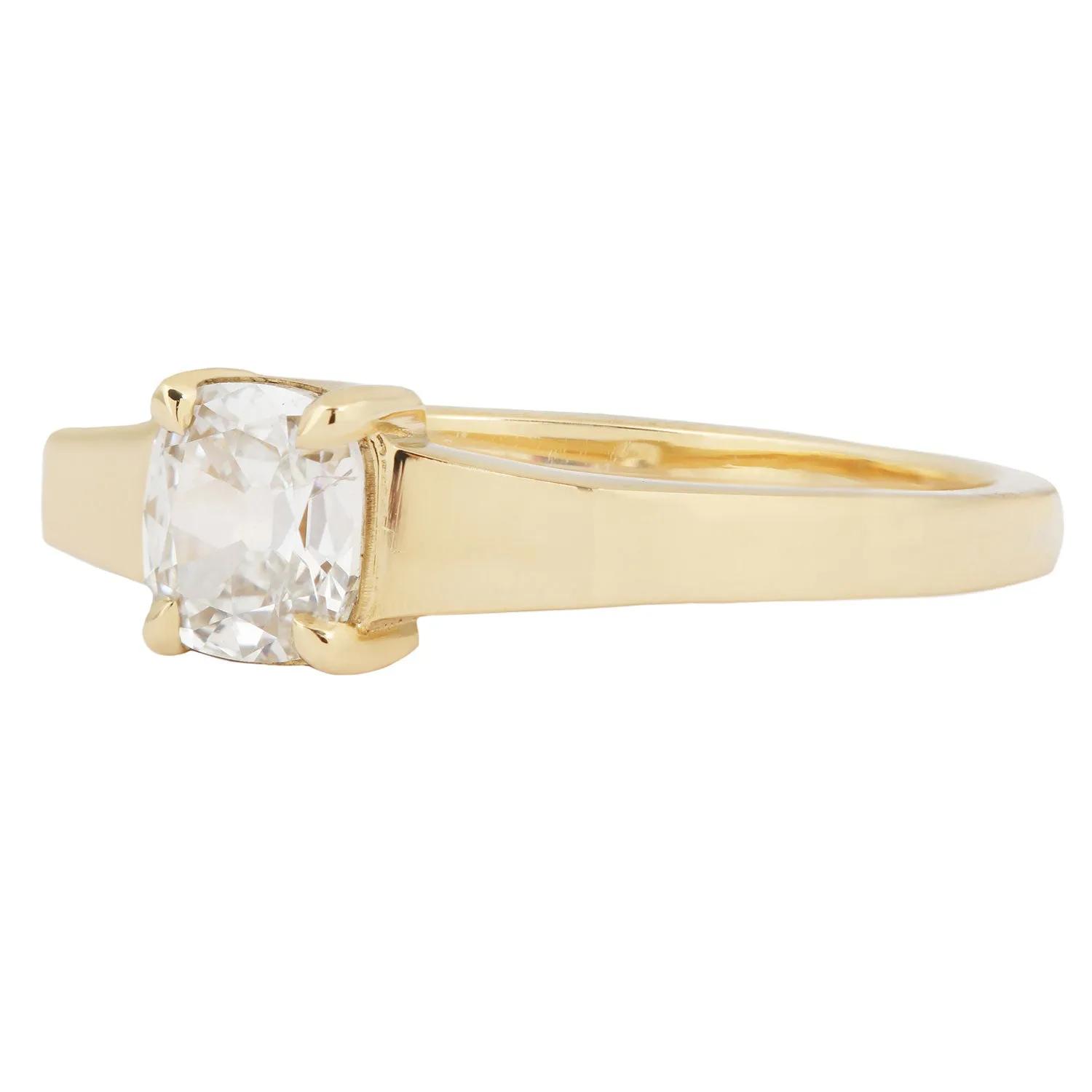 Cushion Cut Mirage Ring