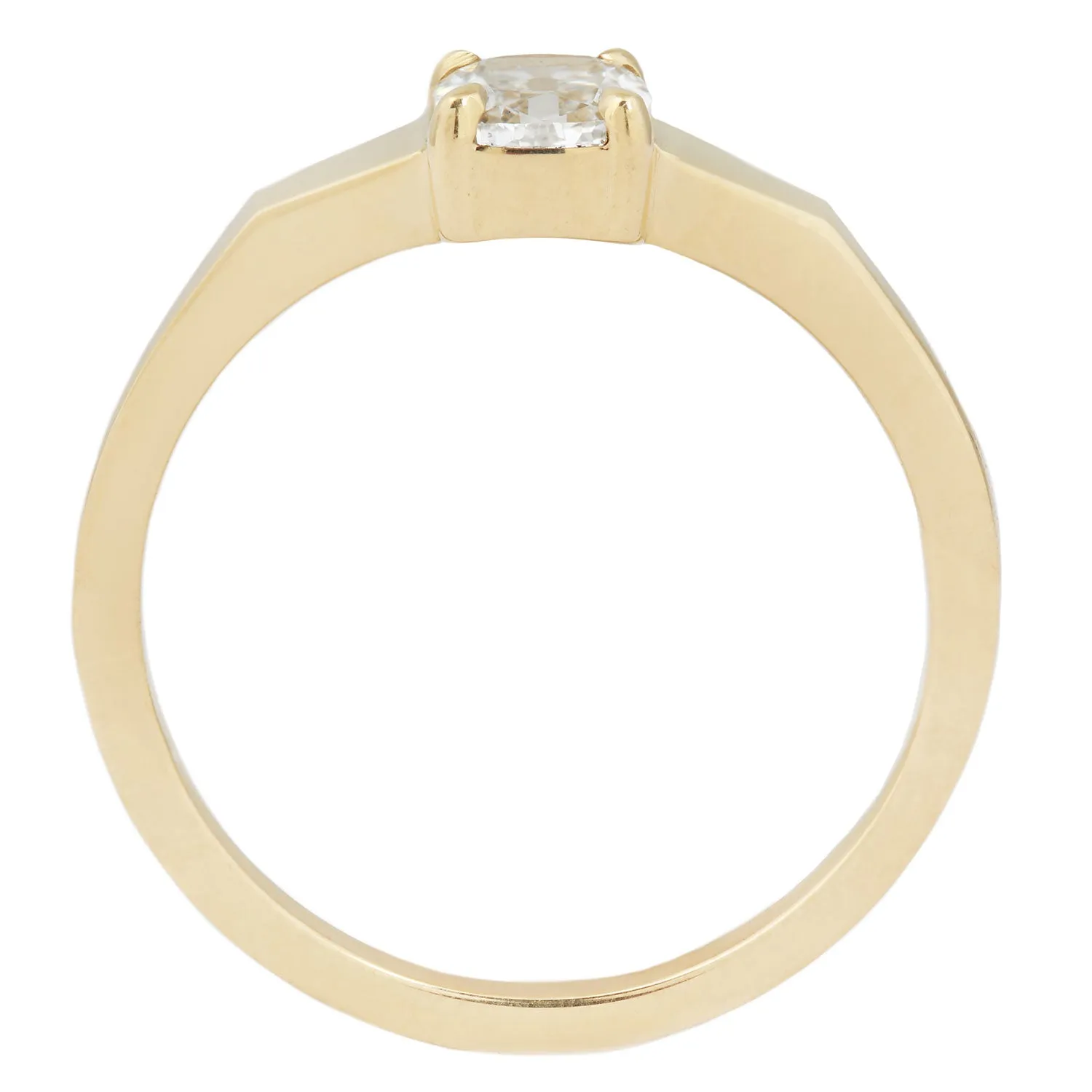 Cushion Cut Mirage Ring