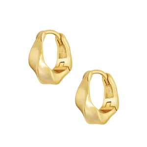 Daisy Hoop Earrings