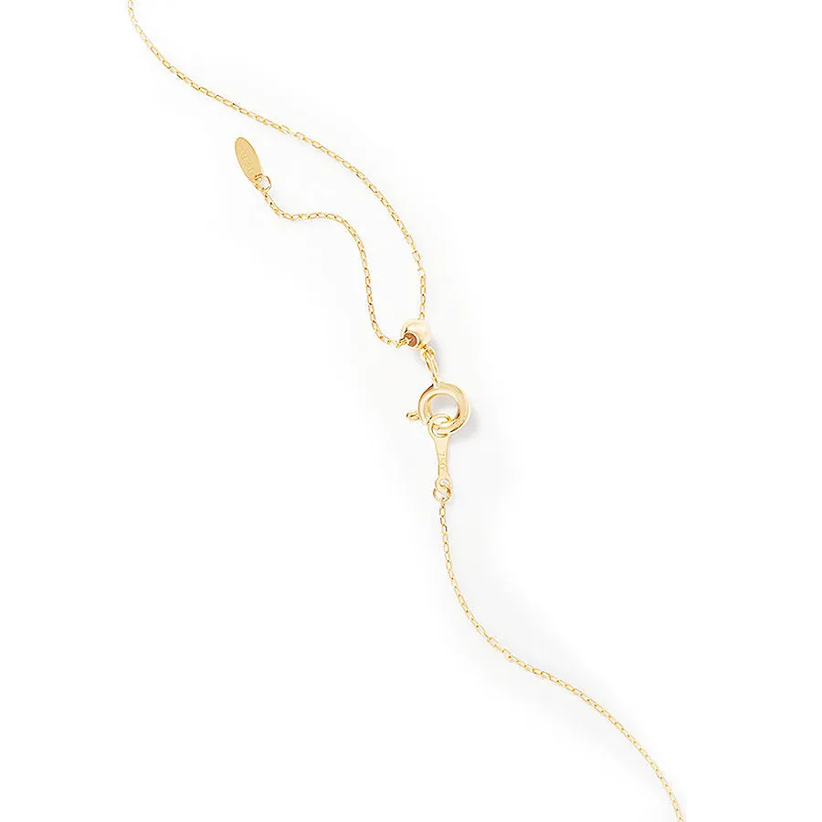 Dana?? 18K Gold Necklace w. Diamond, 0.23 ct