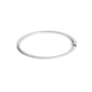 Eternal Love bangle silver-crystal