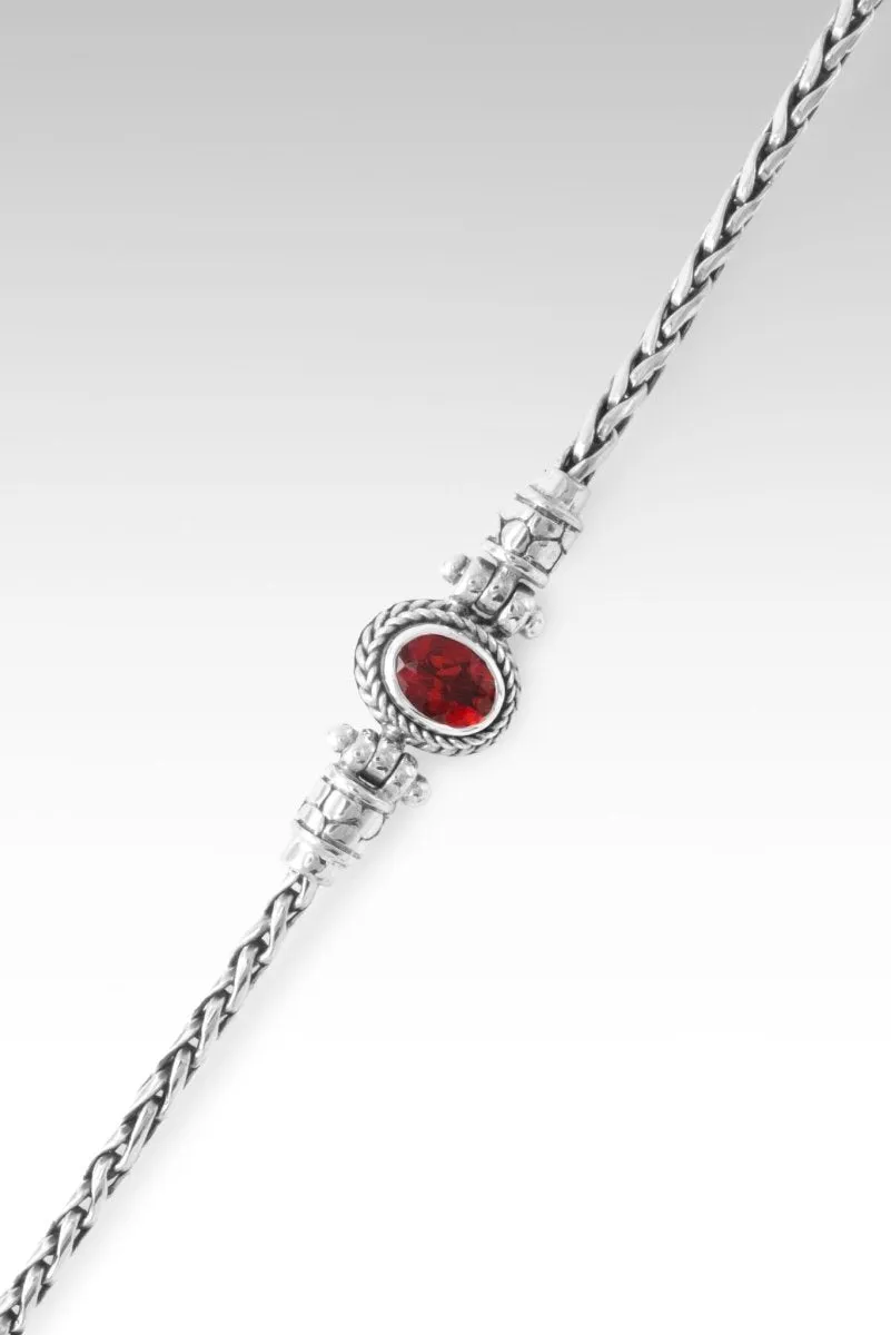 Ethereal Beauty Bracelet? in Red Mexican Fire Opal