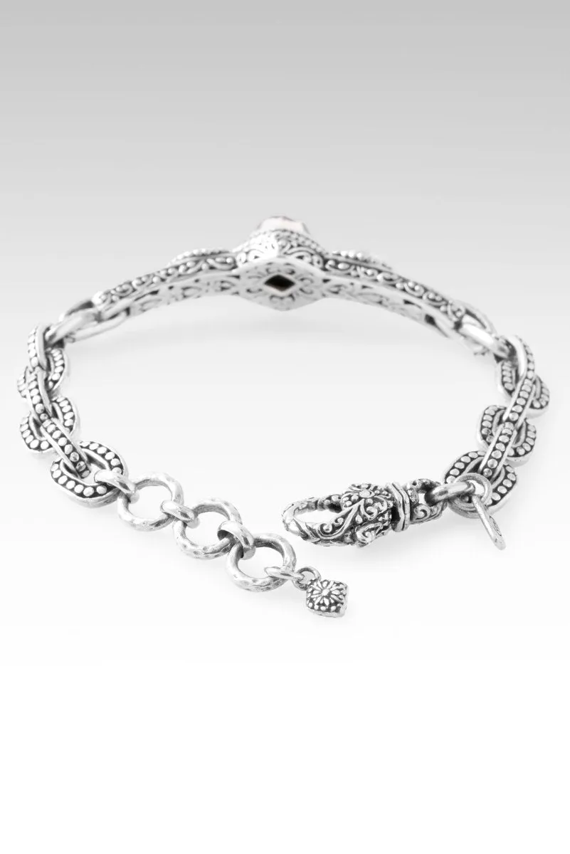 Faithful Devotion Bracelet? in Northern Lights Sky? Mystic Quartz & Pale Plum? Mystic Topaz