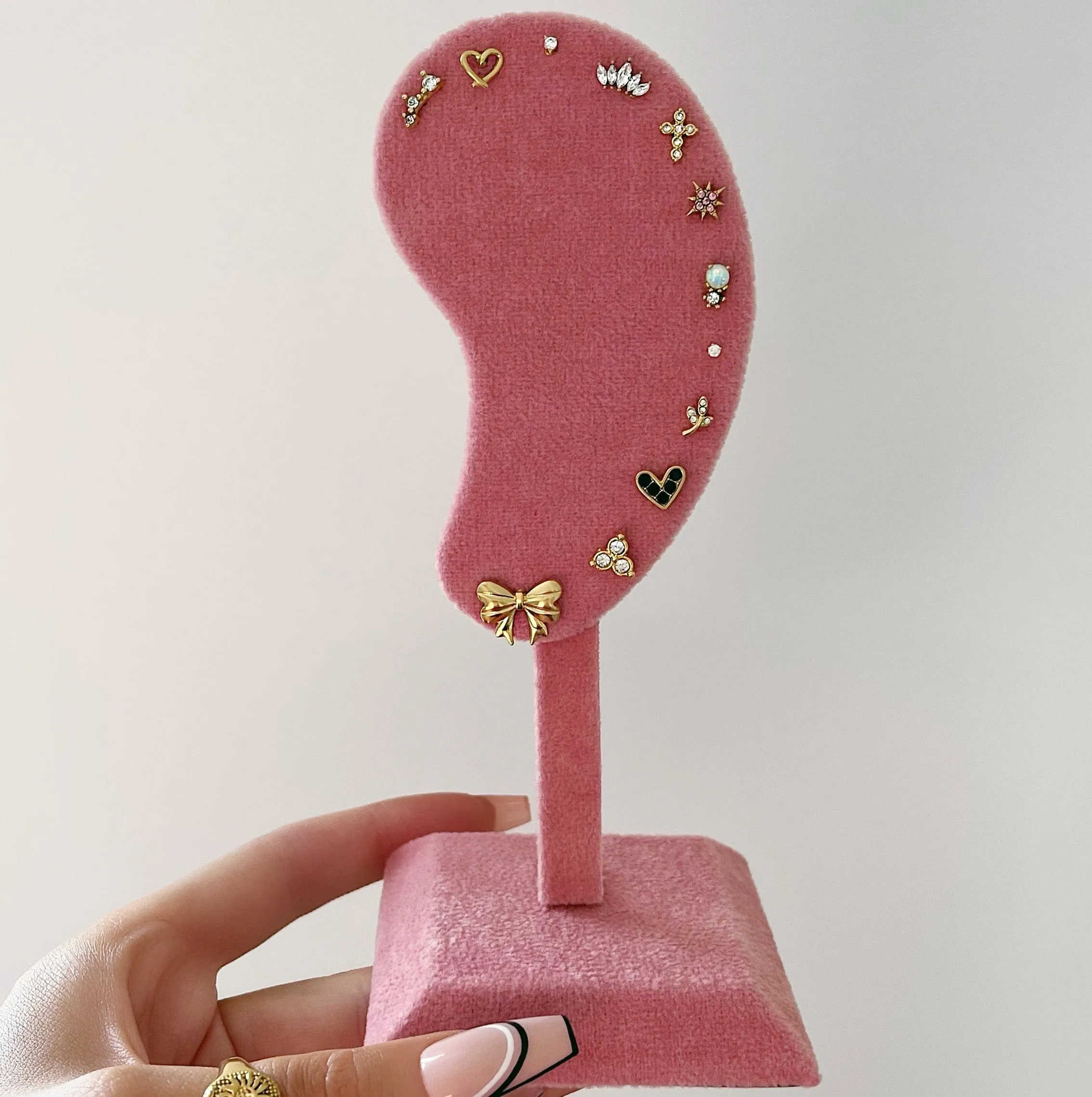Fan Stud Earrings