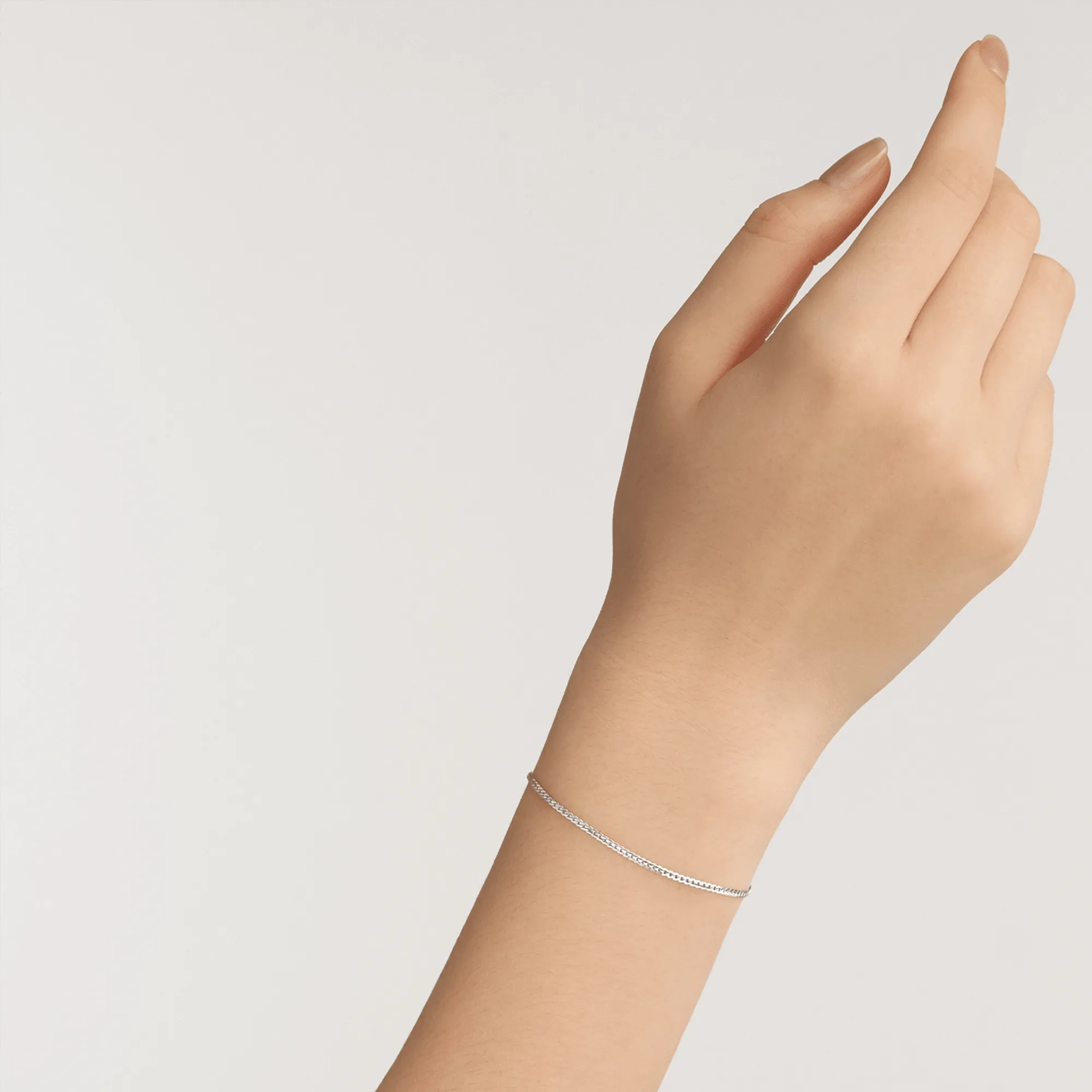 Flat Chain Bracelet S