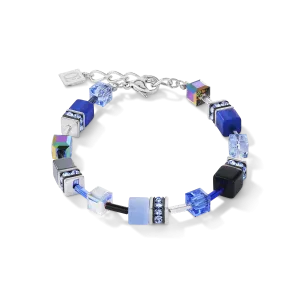 GeoCUBE? Bracelet cobalt blue