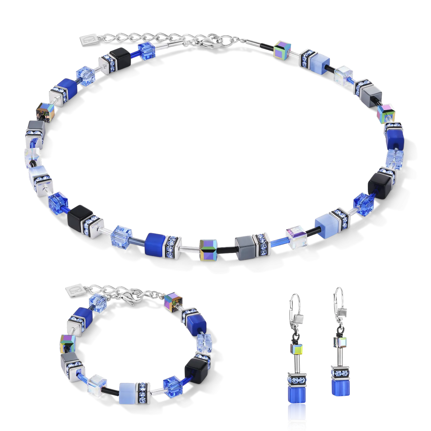 GeoCUBE? Bracelet cobalt blue