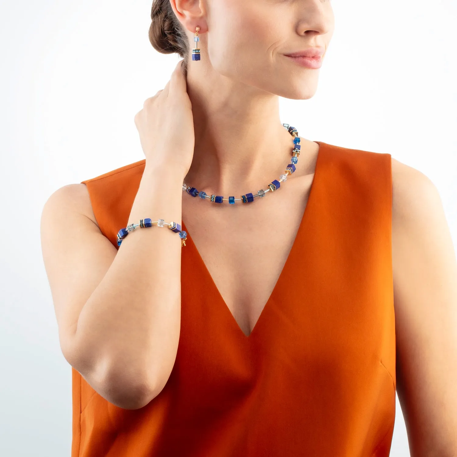 GeoCUBE? Iconic Precious bracelet blue