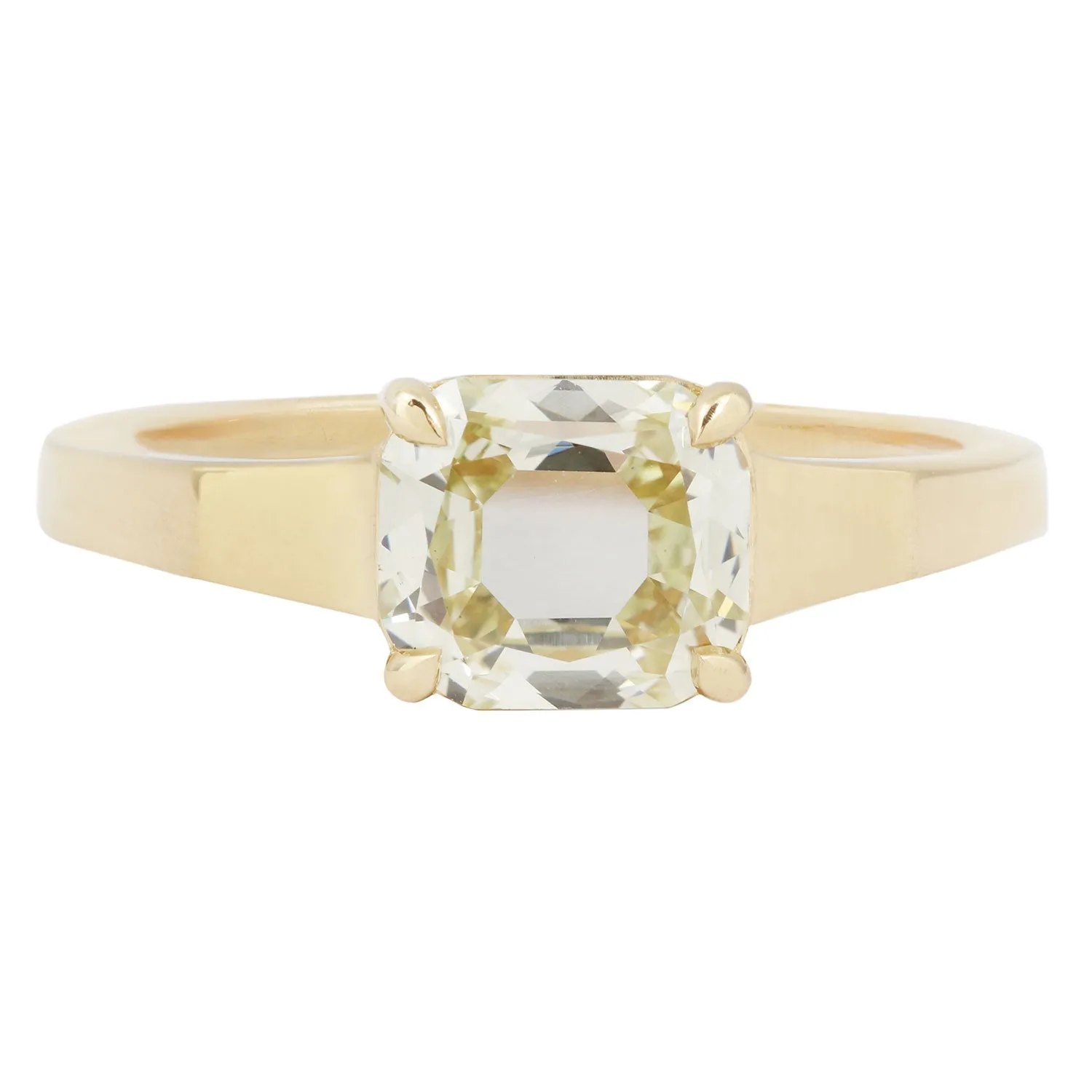 Gilded Diamond Mirage Ring