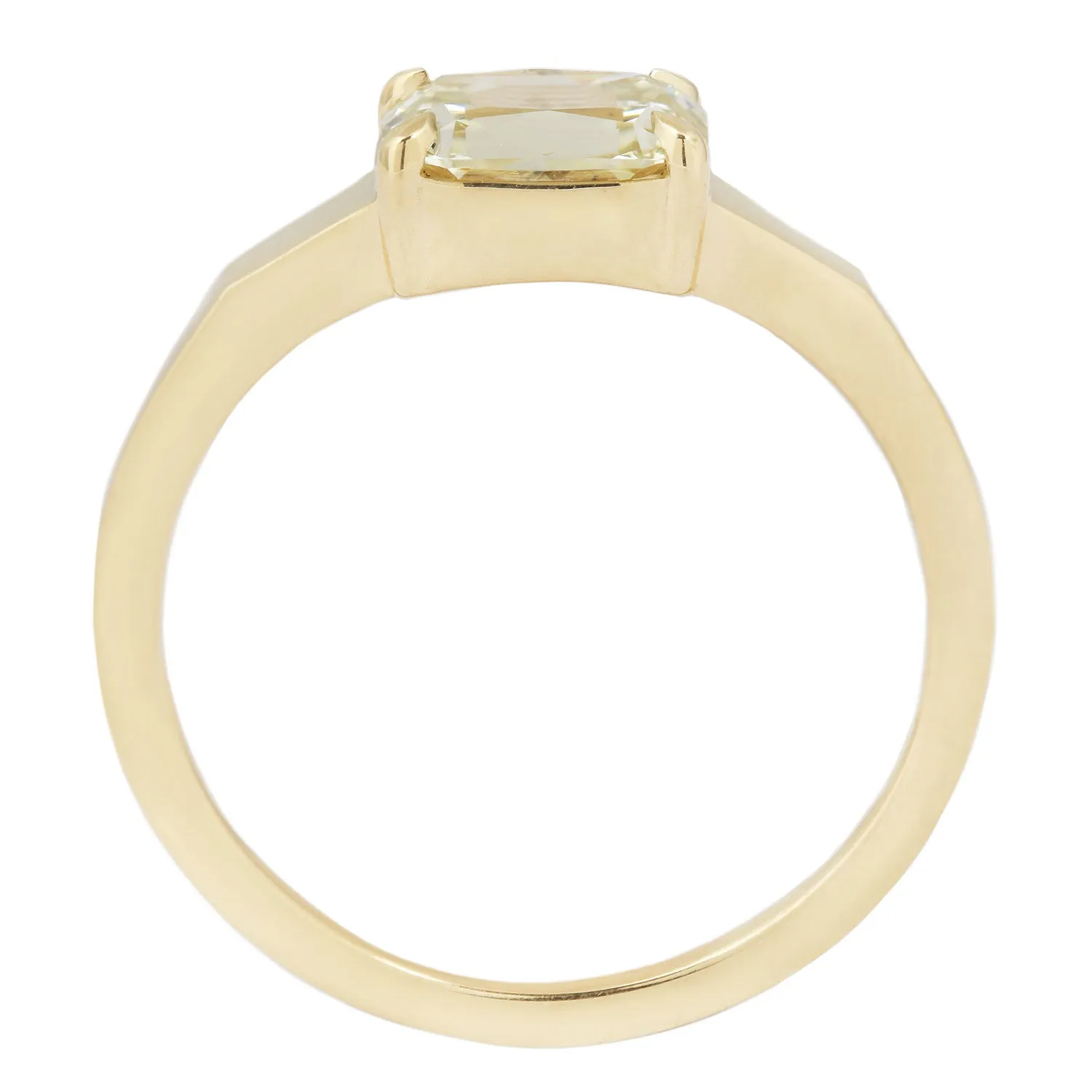 Gilded Diamond Mirage Ring