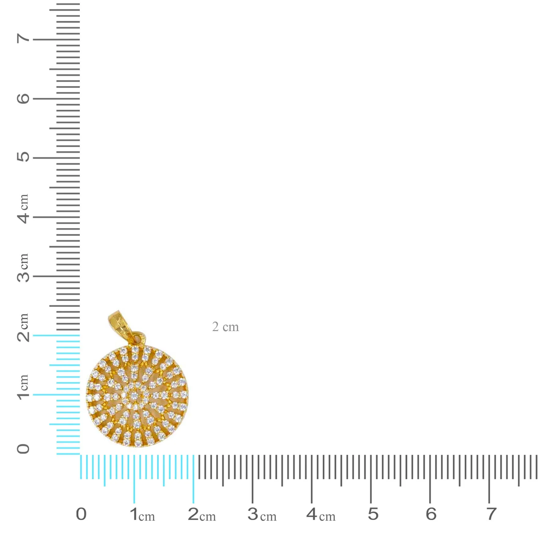 golden pendant PMSLT1W-022