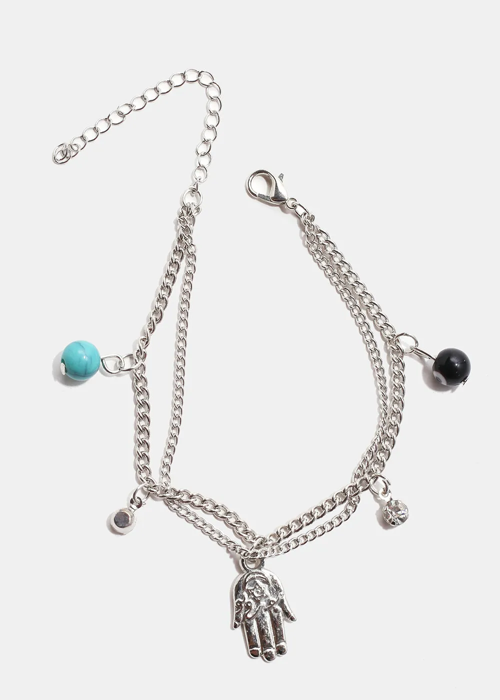 Hamsa Hand Charm Bracelet