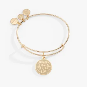 Harry Potter? 'Dobby is a Free Elf' Charm Bangle Bracelet