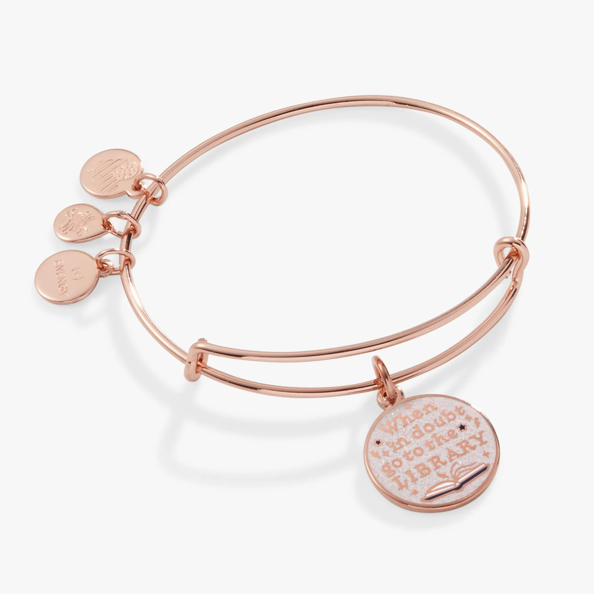 Harry Potter? 'When in doubt go to the library' Charm Bangle